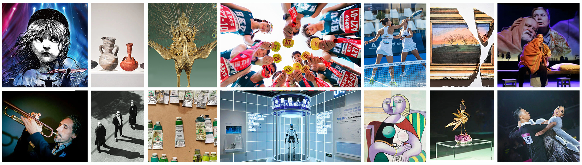 Eventos esportivos, exposições de arte e apresentações em dezembro