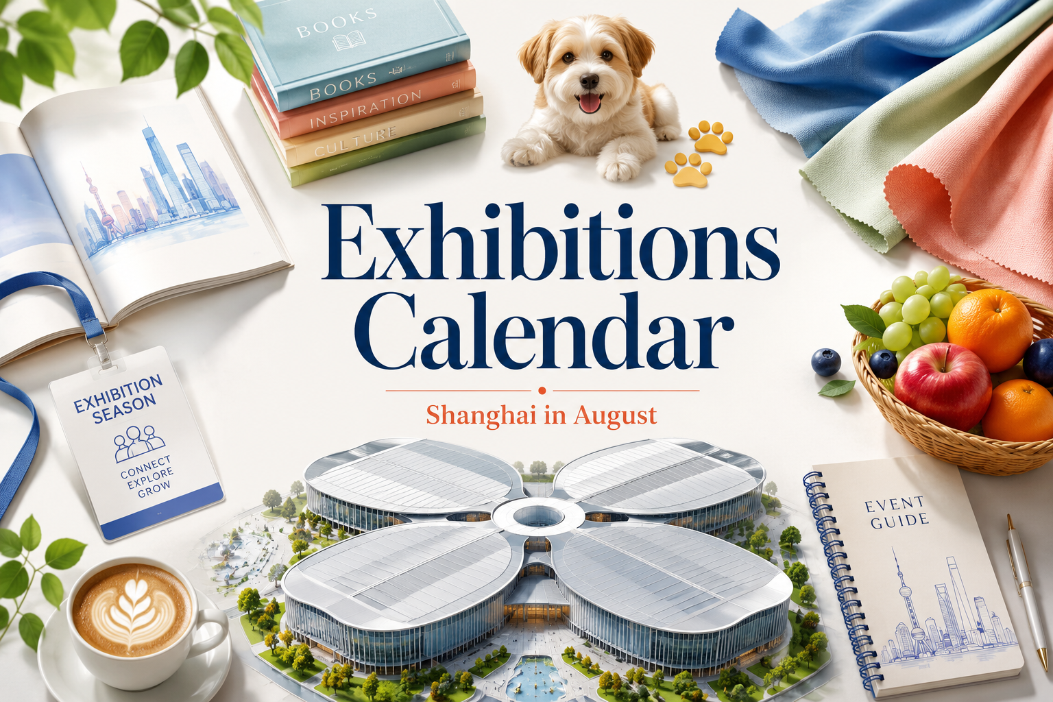 Principais exposições em Xangai em agosto