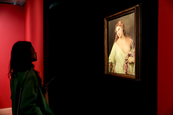 Exposição em Xangai apresenta as pinturas de Ticiano e muito mais