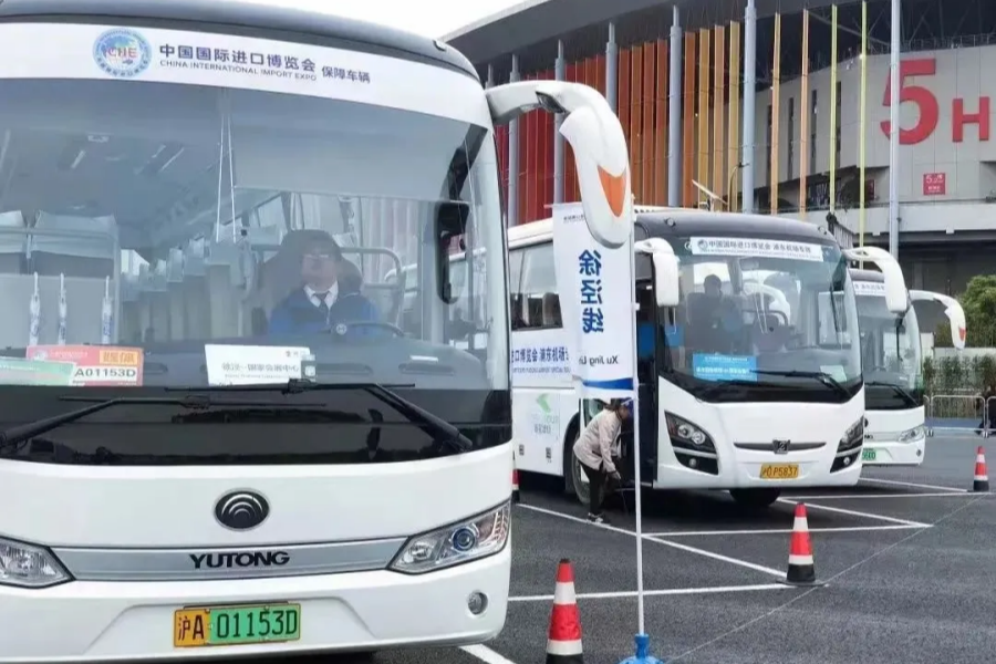 Transporte da CIIE: Guia de ônibus de traslado dos hotéis para o NECC