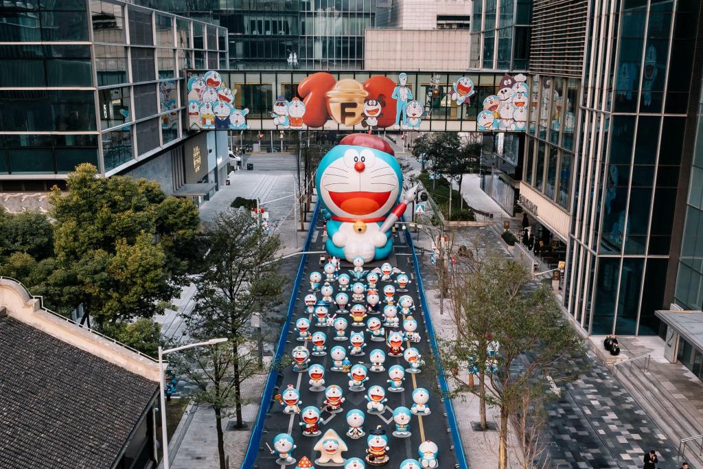 Exposição oferece uma visão panorâmica do mundo de Doraemon
