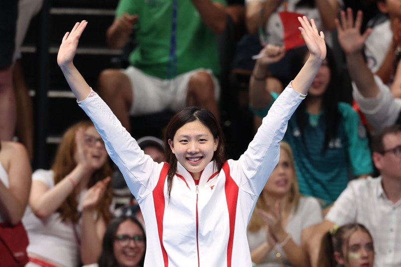 Atleta de Xangai garante a medalha de prata nos Jogos Olímpicos de Paris