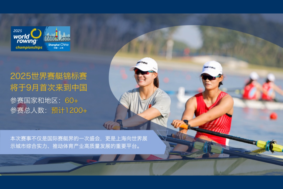 Xangai sediará o Campeonato Mundial de Remo