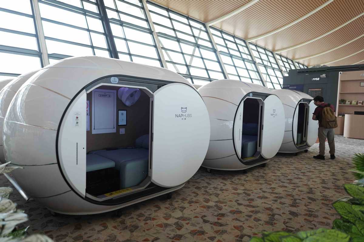 Aeroporto de Pudong aprimora as instalações para viajantes