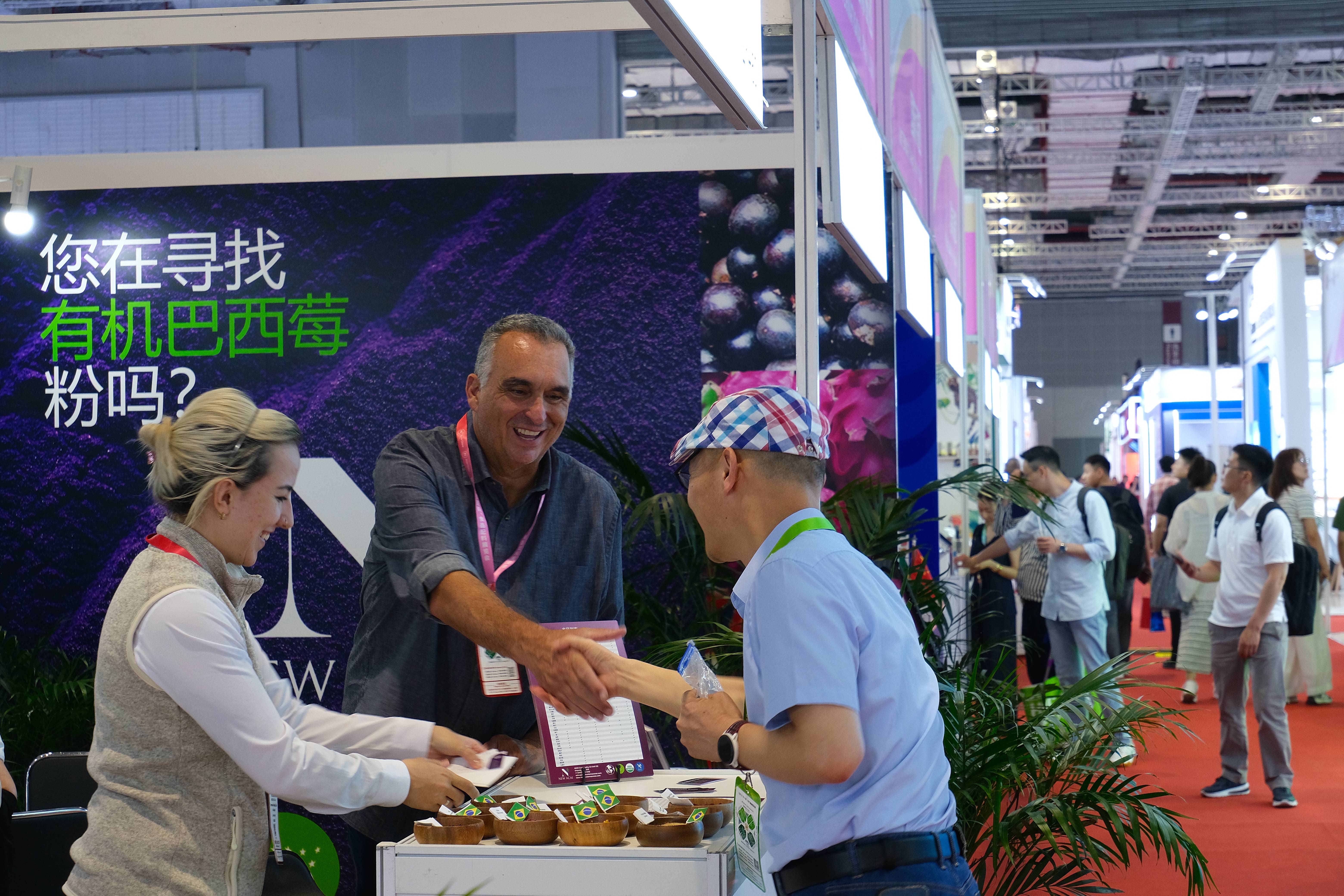 Dez empresas brasileiras participam em grupo da Feira de Ingredientes Alimentares de Xangai